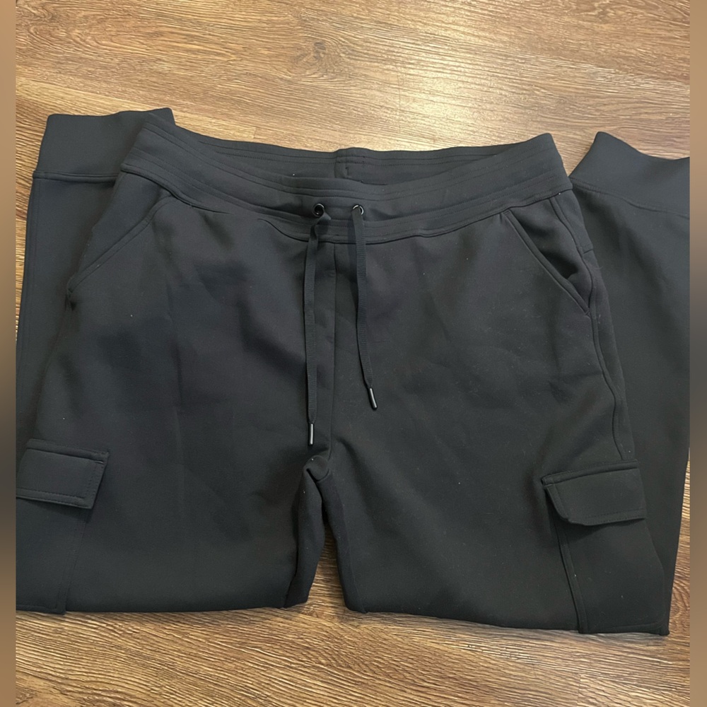 32 Degrees Black Womens Sweatpants